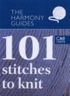 Image for The Harmony Guides: 101 Stitches to Knit