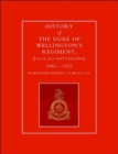 Image for History of the Duke of Wellington's Regiment, 1st and 2nd Battalions 1881-1923