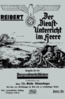 Image for Reibert. Der Dienstunterricht Im Heere - Ausgabe Fur Panzerabwehrschutzen