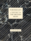 Image for Fortescue&#39;s History of the British Army: Volume XII Maps