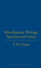 Image for Miscellaneous writings, speeches and letters