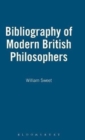 Image for Bibliography of modern British philosophy