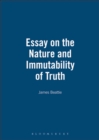 Image for Essay on the Nature and Immutability of Truth (1770)