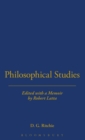 Image for Philosophical studies