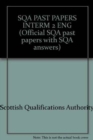 Image for SQA PAST PAPERS INTERM 2 ENG