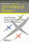 Image for ACCOUNTS FINANCE SQA PAST PA