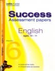 Image for English assessment success papers 10-11