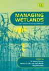 Image for Managing wetlands  : an ecological economics approach