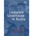 Image for Corporate governance in Russia