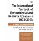 Image for The international yearbook of environmental and resource economics 2003/2004  : a survey of current issues