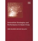 Image for Innovation Strategies and Performance in Small Firms
