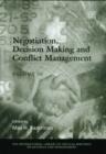 Image for Negotiation, Decision Making and Conflict Management