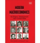 Image for Modern macroeconomics  : its origins, development and current state