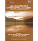 Image for Analysing Strategic Environmental Assessment