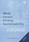 Image for Weak versus Strong Sustainability