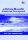 Image for Institutional Change for Sustainable Development