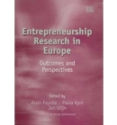 Image for Entrepreneurship research in Europe  : outcomes and perspectives