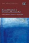 Image for Research Handbook in International Economic Law