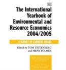 Image for The international yearbook of environmental and resource economics 2004/2005  : a survey of current issues
