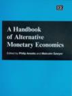 Image for A handbook of alternative monetary economics