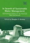 Image for Policies for sustainable water management  : lessons for the American West and beyond