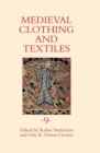 Image for Medieval clothing and textiles9