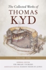 Image for The collected works of Thomas KydVolume 1
