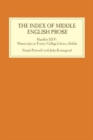 Image for The Index of Middle English Prose: Handlist XXV : Manuscripts in Trinity College Library, Dublin