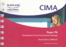 Image for CIMA Paper P6 Management Accounting - Business Strategy