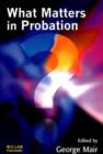 Image for What Matters in Probation