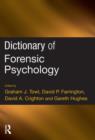 Image for Dictionary of forensic psychology