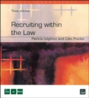Image for RECRUITING WITHIN THE LAW
