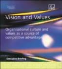 Image for Vision and Values