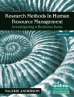 Image for Research methods in human resource management