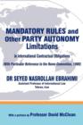 Image for Mandatory Rules and Other Party Autonomy Limitations in International Contractual Obligations