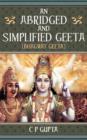 Image for An Abridged and Simplified Geeta (Bhagwat Geeta)