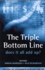 Image for The triple bottom line  : does it all add up?