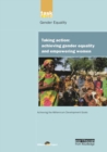 Image for UN Millennium Development Library: Taking Action : Achieving Gender Equality and Empowering Women