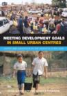 Image for Meeting development goals in small urban centres  : water and sanitation in the world&#39;s cities, 2006