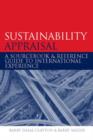 Image for Sustainability appraisal  : a sourcebook and reference guide to international experience