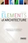 Image for The Elements of Architecture