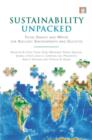 Image for Sustainability unpacked  : food, energy and water for resilient environments and societies