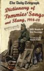 Image for Dictionary of Tommies' song and slang