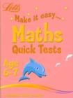 Image for Maths Age 6-7 : Quick Tests