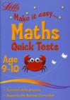 Image for Maths Age 9-10 : Quick Tests