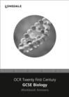 Image for OCR 21st Century GCSE Biology : Downloadable Workbook Answere