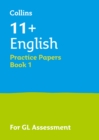 Image for 11+ English practice test papers - multiple choic  : for the GL assessment tests