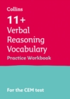 Image for 11+ vocabulary results booster  : for the CEM tests