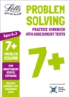 Image for Letts 7+ Problem Solving - Practice Workbook with Assessment Tests : For Independent School Entrance
