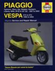 Image for Piaggio/Vespa scooters service and repair manual  : Models covered: Piaggio Sfera 50 ... Vespa ET4, 125cc, 1996 to 2003